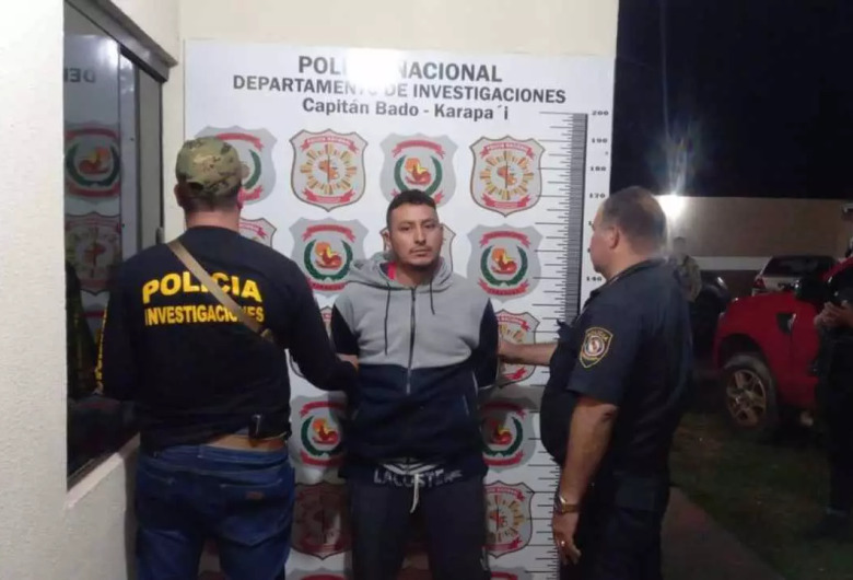 Homem era procurado pela Justiça do Paraguai - Crédito: (Divulgação)