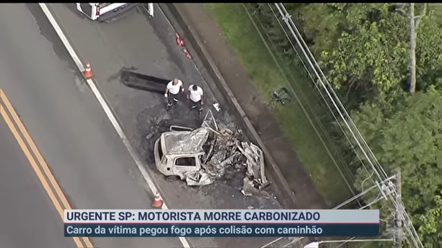 Homem Não Consegue Sair Do Carro, Morre Carbonizado Em Acidente ...