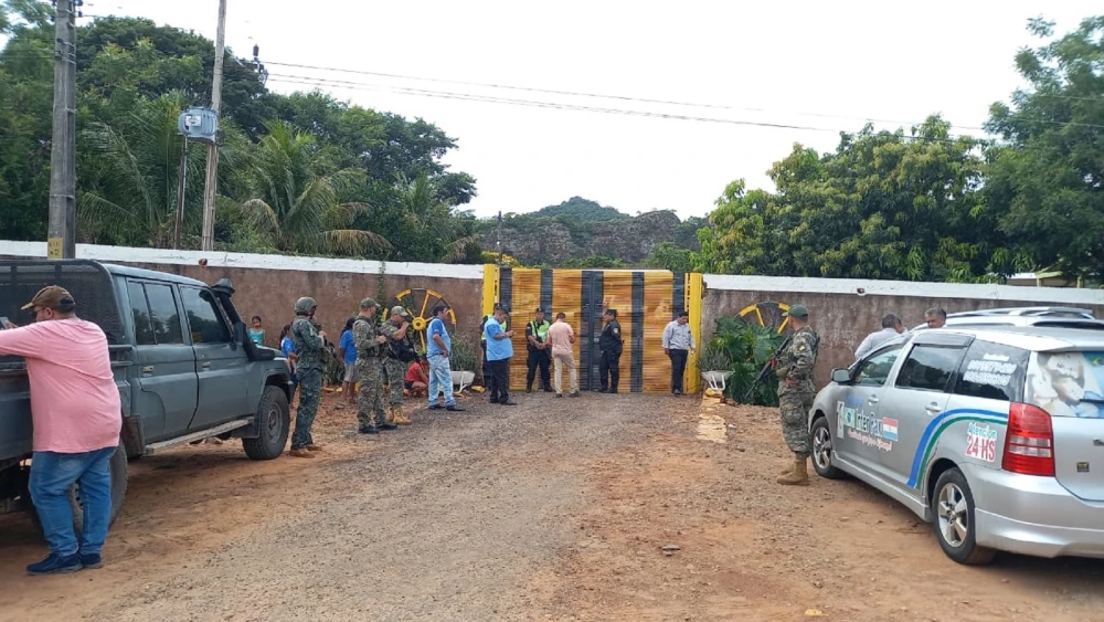 Um grupo armado invadiu uma fazenda localizada no distrito de Cerro Corá, Departamento de AmambayFoto de : Marciano Cândia