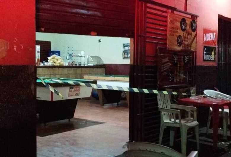 Mário foi assassinado a tiros dentro do bar - Crédito: Osvaldo Duarte/Dourados News