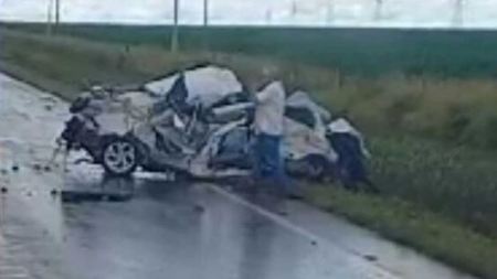Acidente aconteceu na rodovia MS-162, entre os municípios de Sidrolândia e Maracaju, Arlindo de Oliveira Pereira de 54 anos de idade perde a vida neste acidente - Foto Divulgaçã