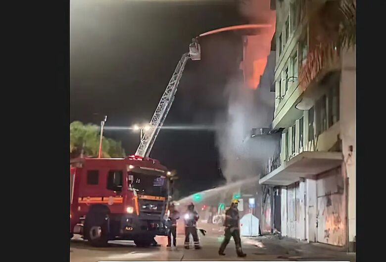 Incêndio deixou pelo menos 10 pessoas mortas no RS - Crédito: Divulgação/Bombeiros