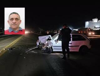 Sargento reformado da PM, morre em acidente entre carro e carreta na BR-060 em MS
