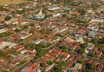 Vista aérea de Vicentina