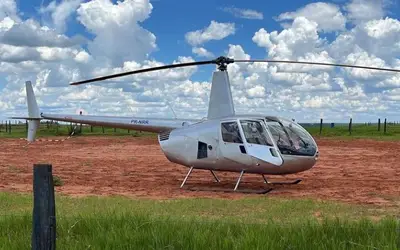 Ação conjunta entre polícias apreende 250 kg de pasta base de cocaína em helicóptero que saiu da região de fronteira 