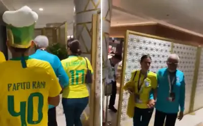 Gilberto Gil é hostilizado por torcedores brasileiros no Catar; assista
