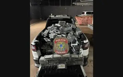 Motorista é preso com quase meia tonelada de cocaína em caminhão parado em posto em MS