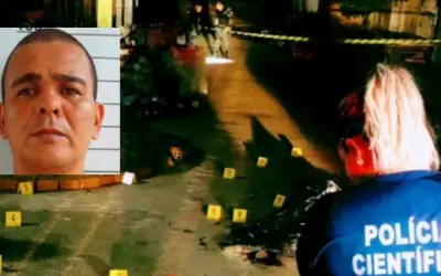 CENAS FORTES: homem tenta fugir da morte mas acaba metralhado por criminosos; veja vídeo 
