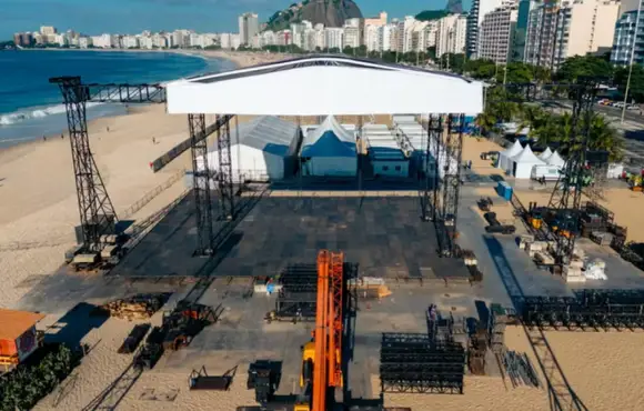 Palco da Madonna em show no Rio será duas vezes maior do que os de outros shows